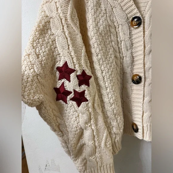 Taylor Swift Taylors Version Red Album Cardigan Size M/L,  pre-owned - Picture 5 of 9